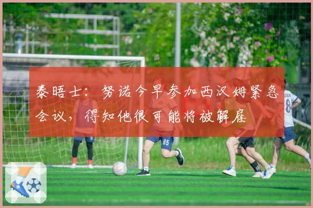泰晤士:努诺今早参加西汉姆紧急会议,得知他很可能将被解雇